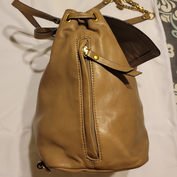 FRYE Ilana Leather Backpack BNWT - Picture 5 of 12
